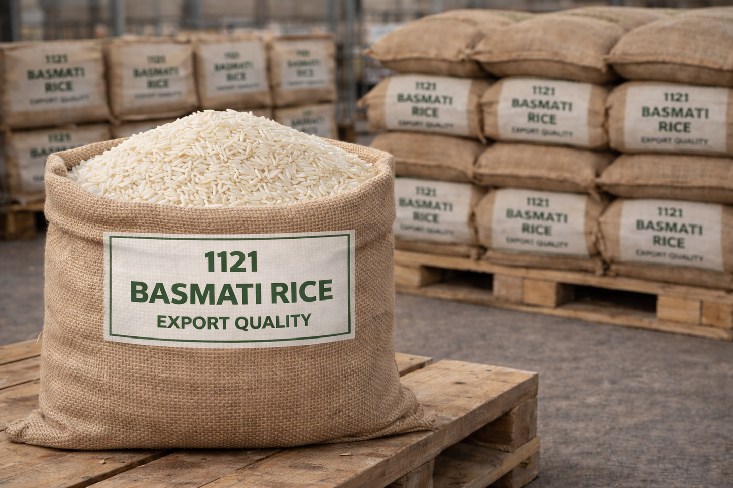 1121 BASMATI RICE – EXPORT QUALITY