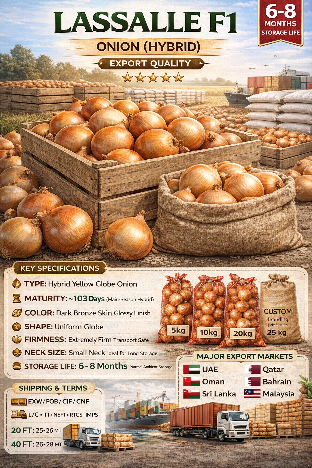 LASSALLE F1 ONION (HYBRID)